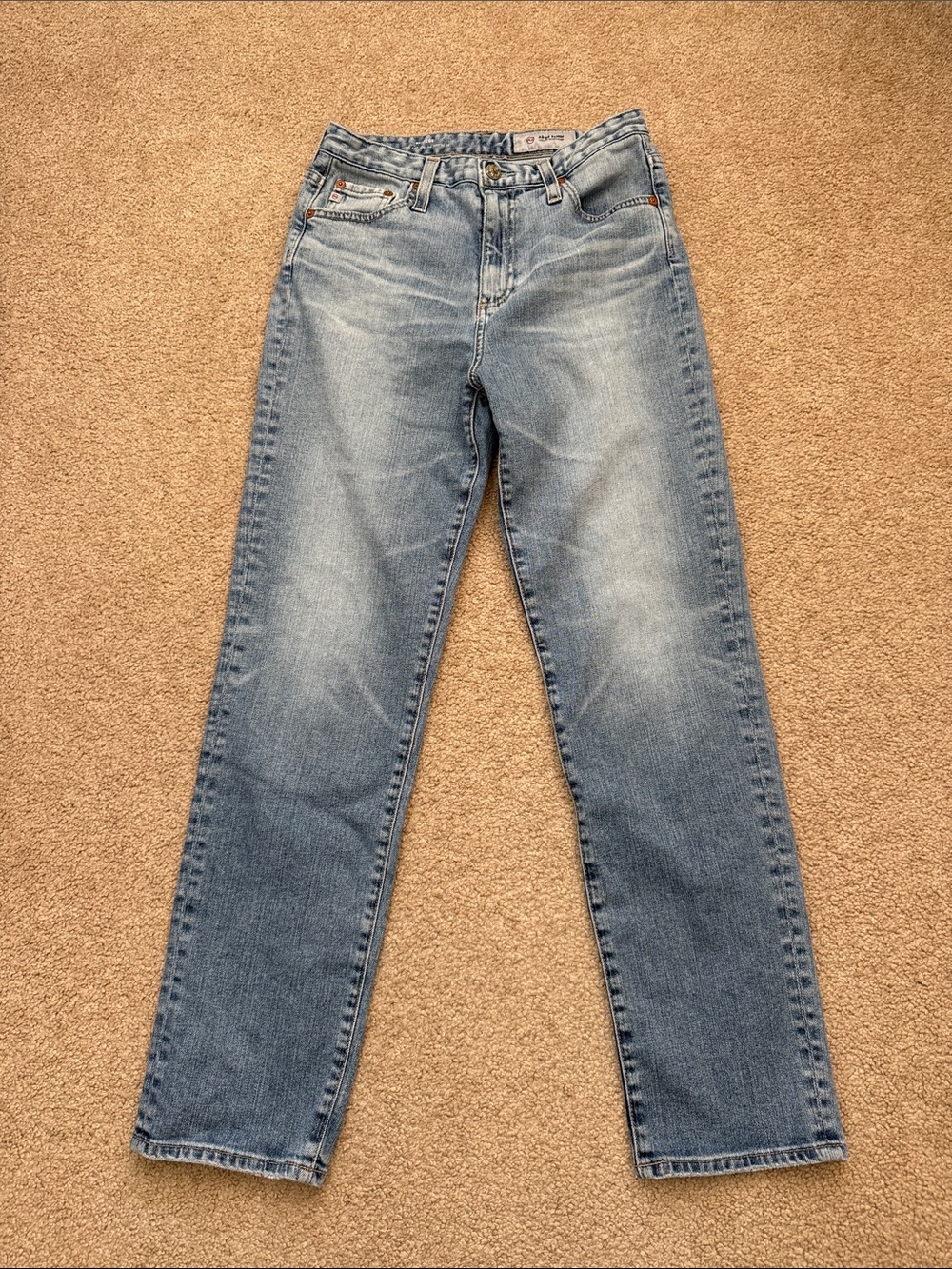 Adriano Goldschmied Phoebe Vintage High Waisted Tapered Leg Jeans Size 28R